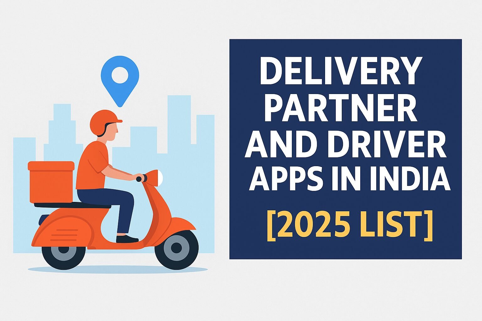 delivery partner and driver apps in India