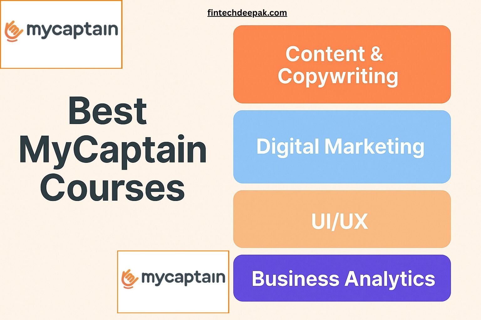 Best MyCaptain Courses