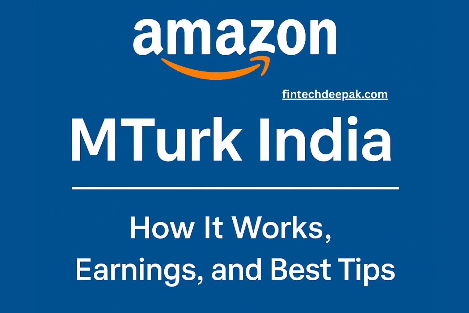 Amazon MTurk India