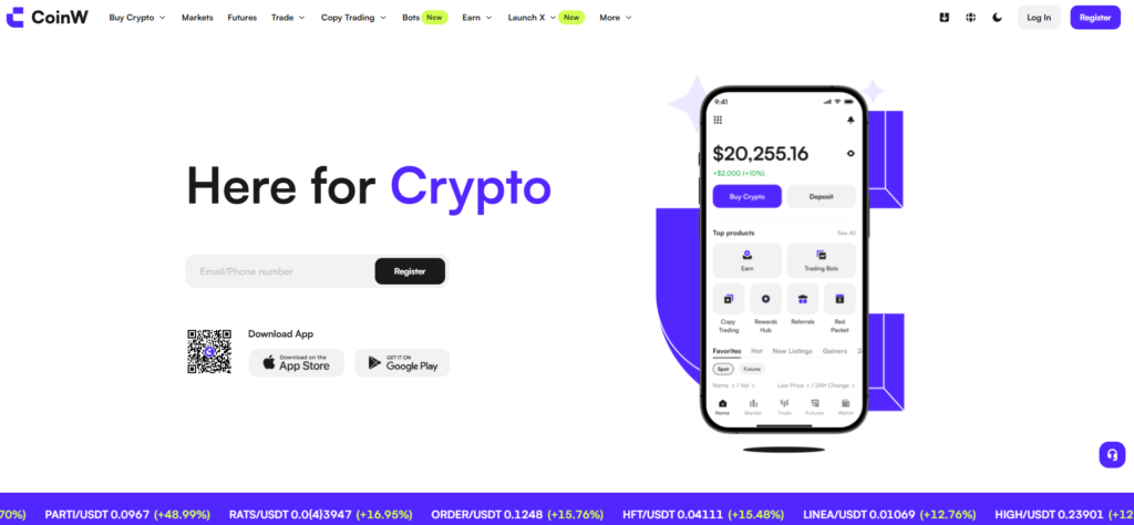 CoinW Exchange Review