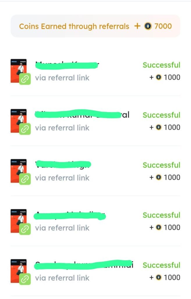 Scapia Credit Card Reward Coins Earned