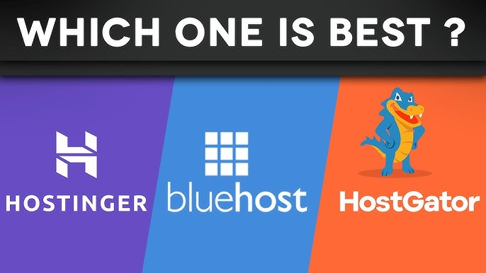 Hostinger vs Bluehost vs HostGator