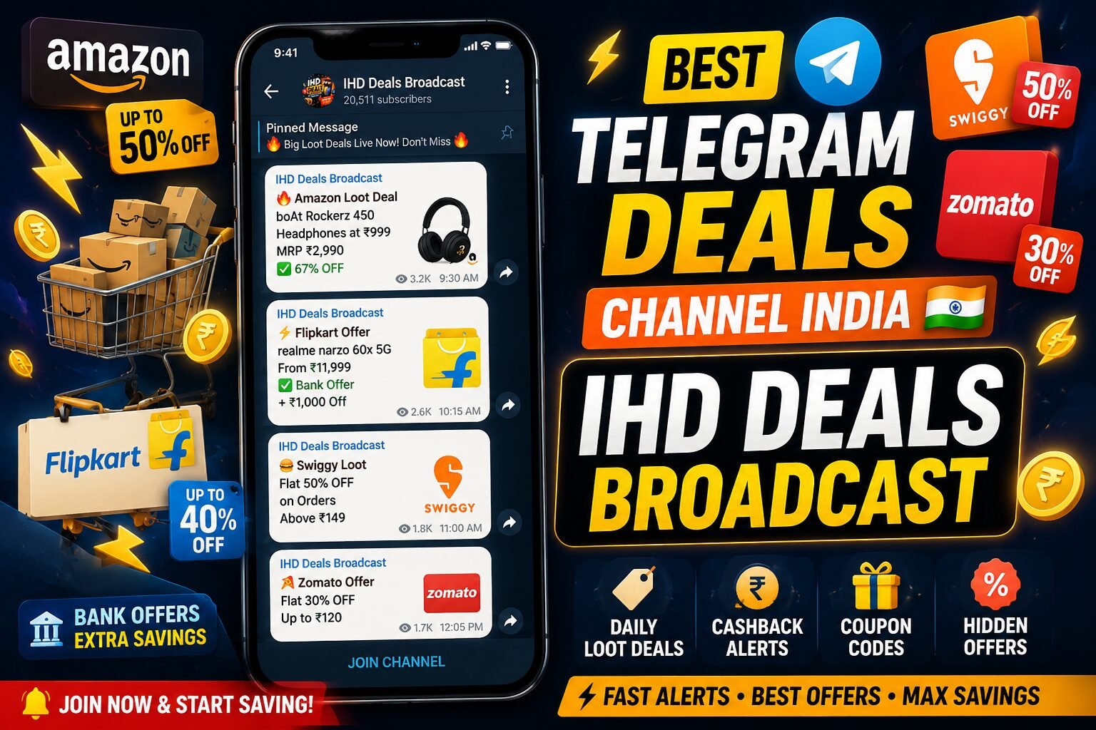Best Telegram Deals Channel India 2026: IHD Deals Broadcast Is the One You've Been Missing