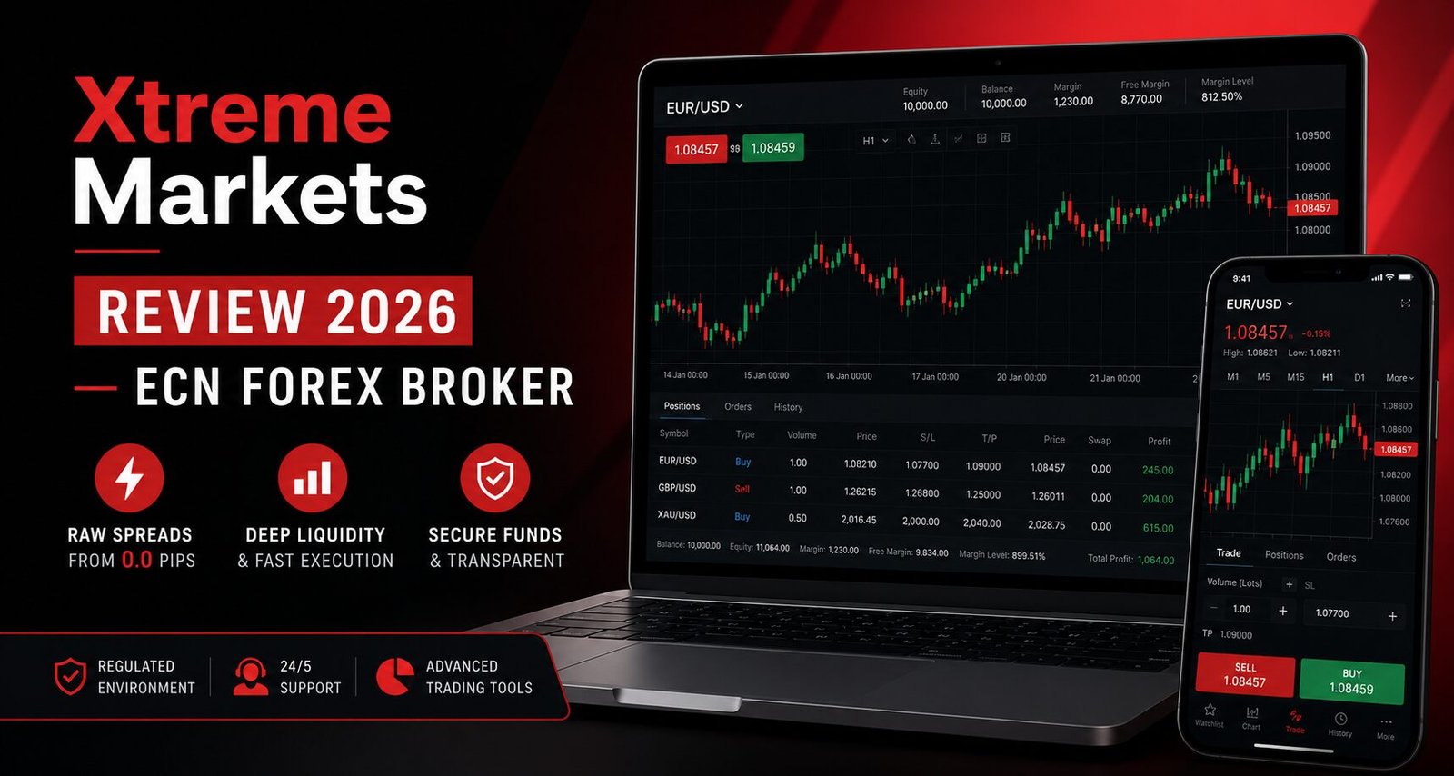Xtreme Markets Review 2026 Can This ECN Forex Broker Be Trusted