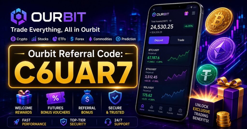 Ourbit Referral Code: C6UAR7